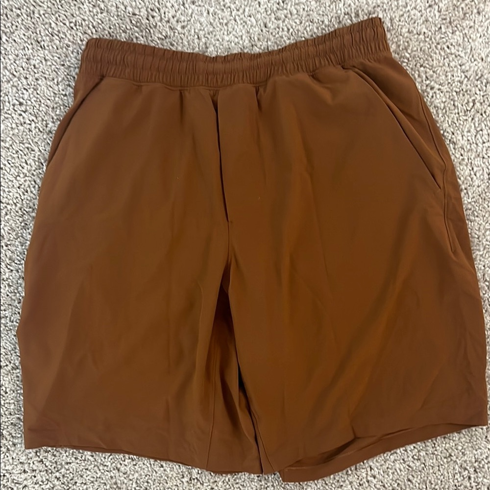 Lululemon Athletica Brown Athletic Shorts Lightweight Moisture-Wicking